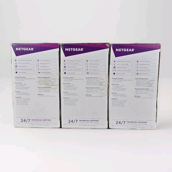 NETGEAR AC1200 Wi-Fi Range Extender EX6120 *3 TOTAL*USED*‎ - Picture 5 of 10